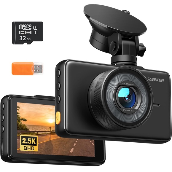 Other - iZeeker Dash Camera - Black